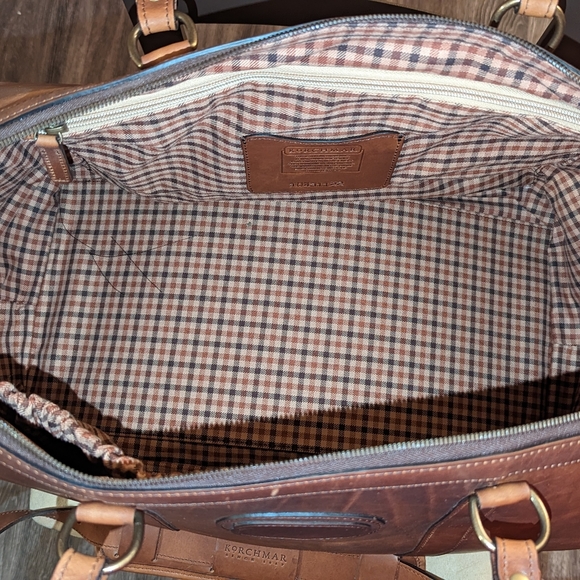 Korchmar Twain 22" Leather Weekender (Espresso color) - Picture 12 of 16